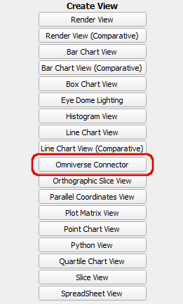 Choose 'Omniverse Connector'