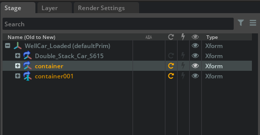 Composer stage reload