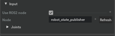 Interface when Importing from a ROS2 Node