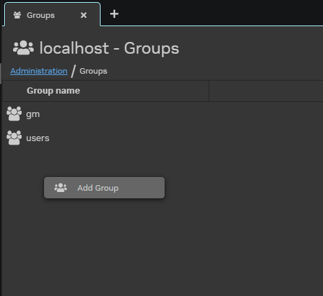 Nucleus Web Groups