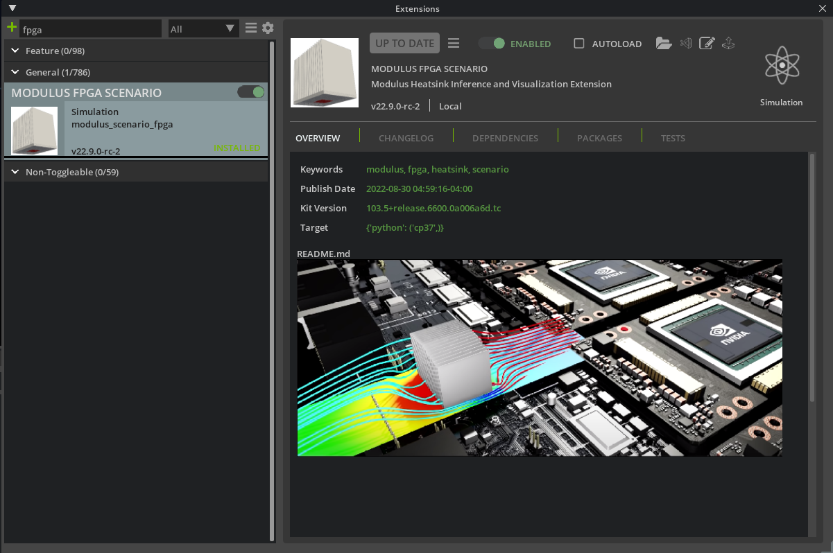 FPGA scenario enabled