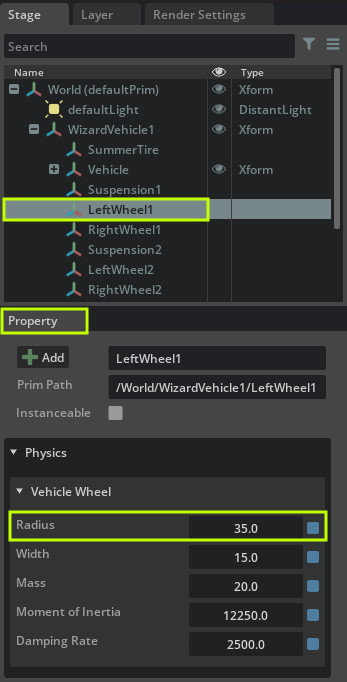 VehicleTireRadius