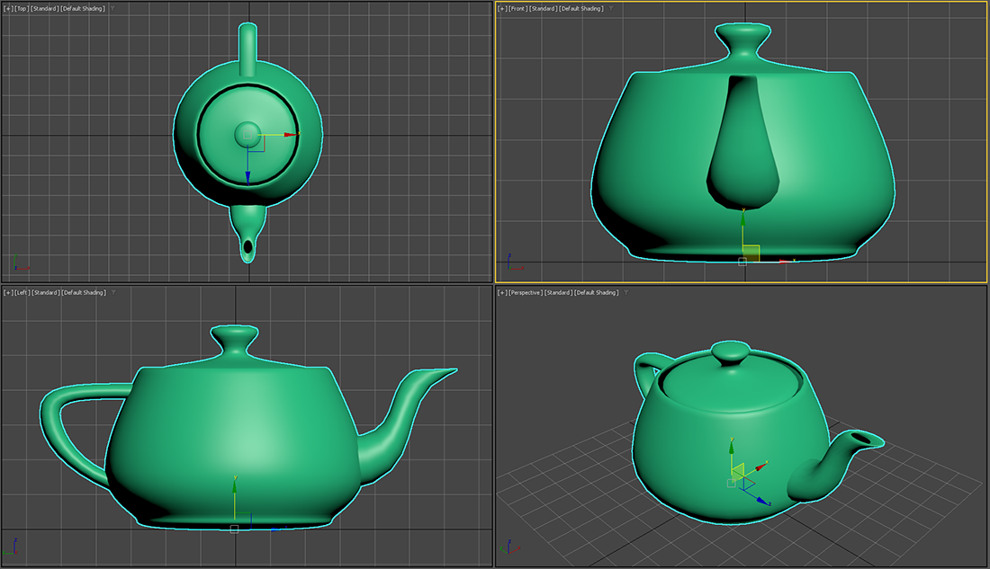 SimReady Kettle Model